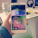 A blogger from Nanjing, China shows off her Coolpad smartphone.
